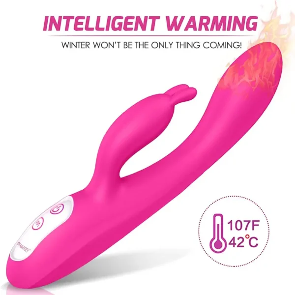 heated vibrating dildo