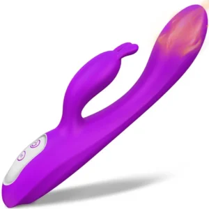 purple vibrating dildo